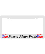 PUERTO RICAN PRIDE PUERTO RICO RICAN FLAG License Plate Frame - $5.39