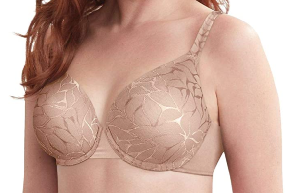 Bali Beauty Lift No Show Support Tailored Underwire Bra Nude DF0085 Sz  38ddd for sale online