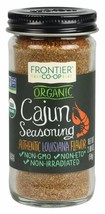 Frontier Cajun Seasoning Certified Organic, 2.08-Ounce Bottle - $10.48
