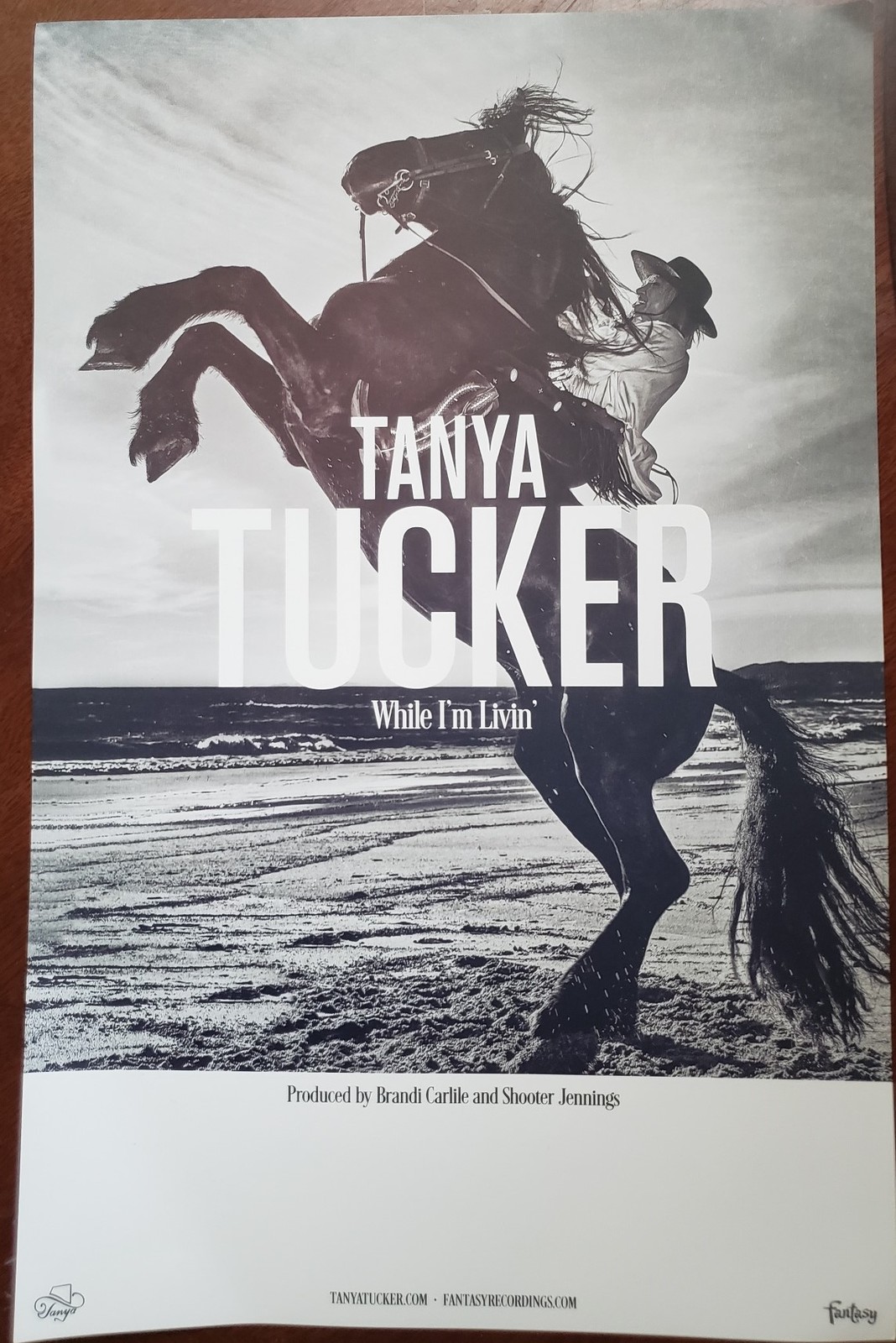 Tanya Tucker While Im Livin 11 X 17 Single Sided Poster Other