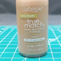L&#39;Oreal True Match Suntan W5.5 Warm Super Blendable Makeup Foundation - $14.15