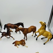 Vintage Breyer Model Horses Figurines Collection 5 Pieces Plastic  - $99.00
