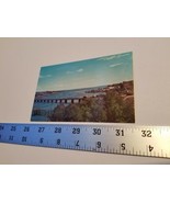 Passagassawakeag River Bridge Postcard Belfast Maine Shore Line Home Tre... - $9.49