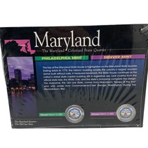 MARYLAND (MD) Colorized State Quarter NEW Philadelphia &amp; Denver Mint - $7.68