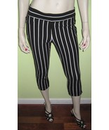 Vintage LUXE SLIMS CAPRI Women&#39;s Skinny Elastic Waist Leggings Striped P... - $45.00