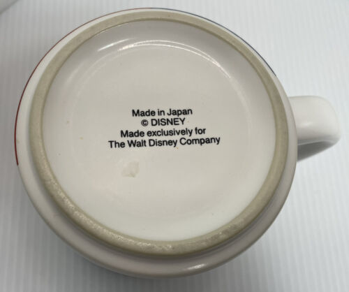 1987 Vintage DISNEY MGM Studios Mickey Minnie Mouse CLUB DAISY Coffee Mug  NWOB