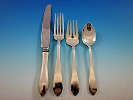Pointed Antique R&amp;B D&amp;H Sterling Silver Flatware Set for 12 Service 48 P... - $2,871.00