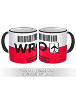 Poland Copernicus Airport Wrocław WRO : Gift Mug Travel Airline Pilot AI... - $15.90