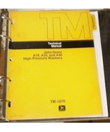 John Deere Seven Technical Manuals in Binder Backhoe, Heaters, Welders, ... - $46.39