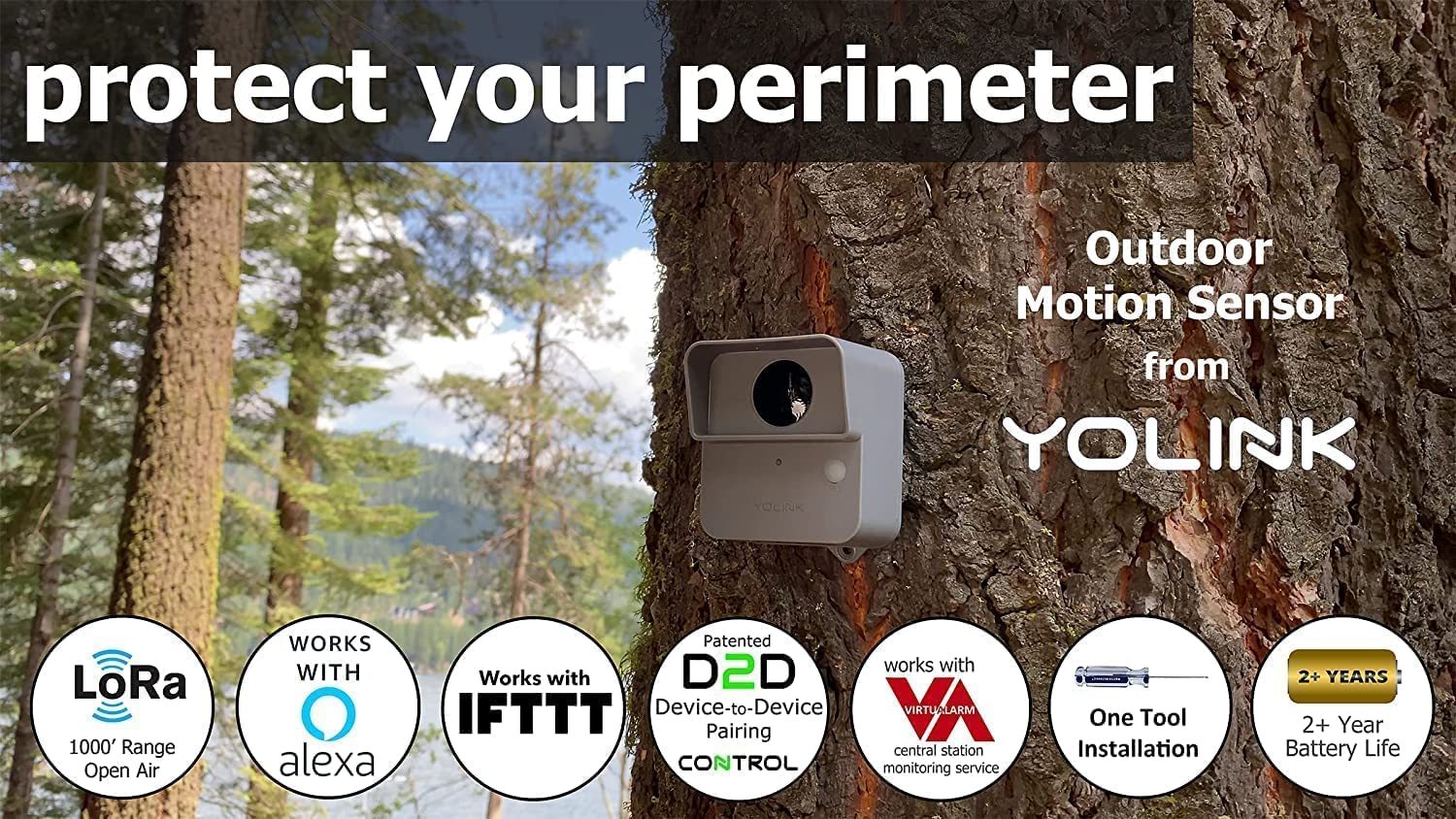  YoLink LoRa Smart Outdoor Contact Sensor & SpeakerHub