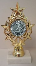 2nd Place Trophy 7" Tall As Low As $3.99 Each Free Shipping T04N14 - $7.99+