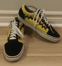 Vans X Peanuts Charlie Brown Good Grief Skate Shoes Sneakers Mens 8 W 9.... - $67.15