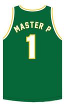 Master P #1 No Limit Basketball Jersey Sewn Green Any Size image 5