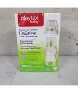 Playtex Baby Drop-Ins Liners Nurser Bottles 4 Oz 50 Count Sealed NEW - $27.15