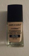 1ct Wet n Wild PhotoFocus 364C Rose Ivory Foundation Light 1.0 fl oz - $4.25