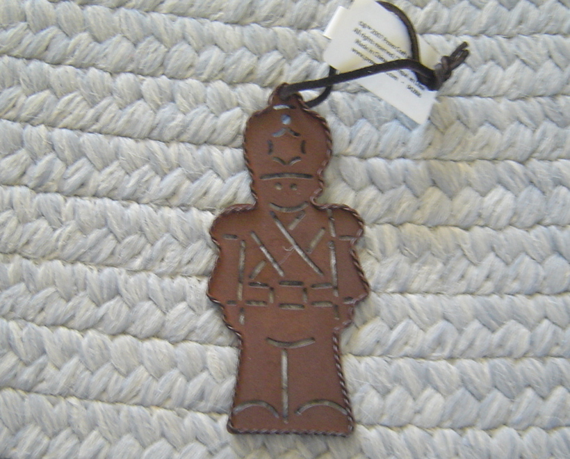 Primary image for New Rustic Tin Soldier Christmas Ornament