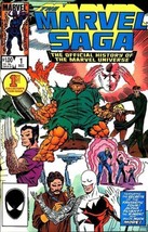 The Marvel Saga No.1 Vol.1 (Comic) 1985 [Comic] by Peter Sanderson; jack... - $7.99