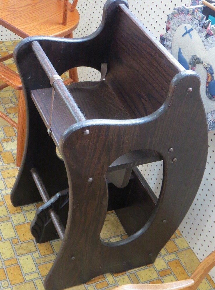 HIGH CHAIR Desk ROCKING HORSE 3in1 Amish Handmade Children Furniture