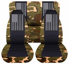 Fits 2003-2006 Jeep Wrangler TJ/LJ camouflage seat covers for Front and ... - $167.94