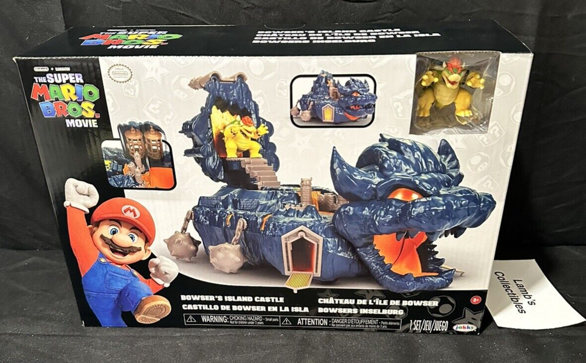 Bowser's Island Castle The Super Marios Bros Movie Diorama playset