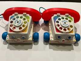 Chatter Telephone Toy Vintage 1961 Fisher-Price