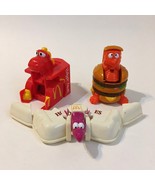 McDonald&#39;s Toys Hotcakes Happy Meal Hamburger Transformers Lot 3 Collect... - $25.00