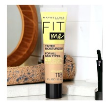 Maybelline Fit Me Tinted Moisturizer For All Skin Types 1 fl oz #118 - $5.00