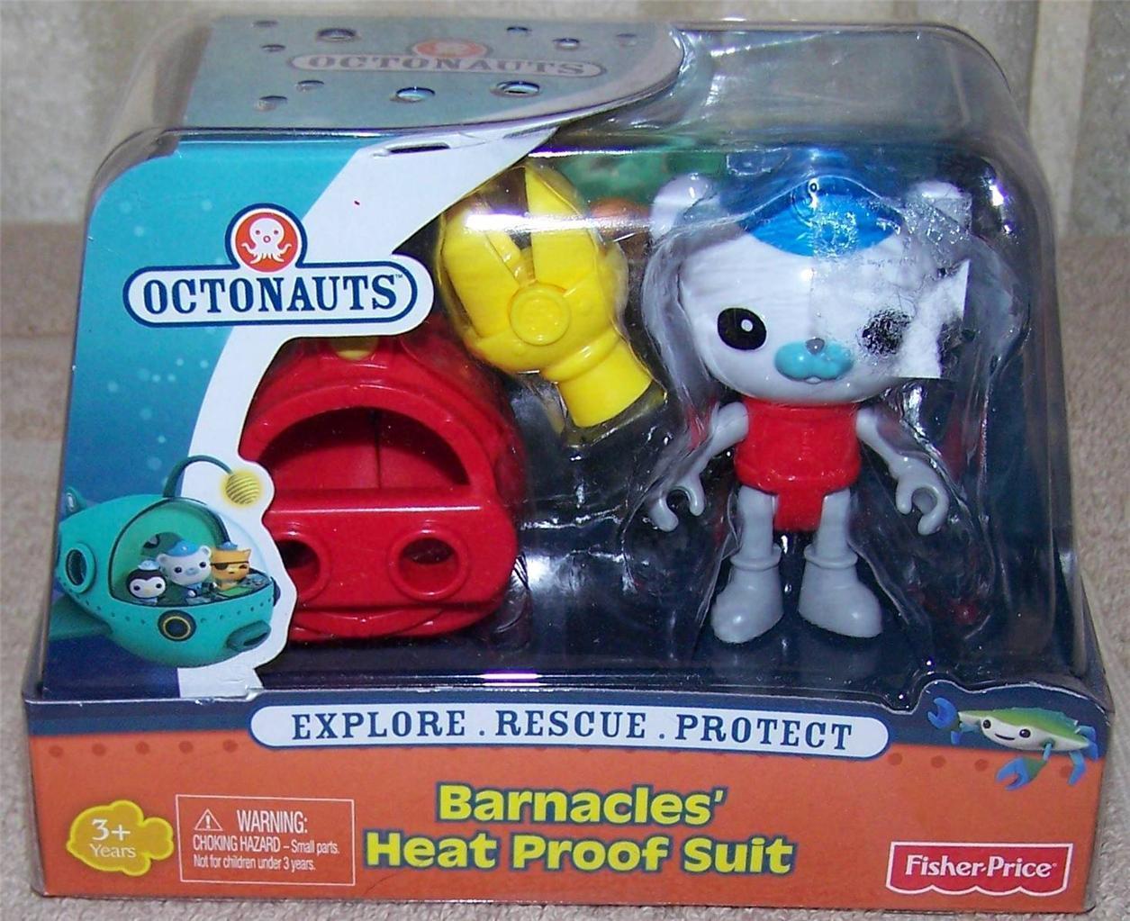 Disney Jr. Octonauts Barnacles' Heat Proof Suit Figure Pack New - Other