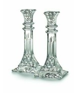Waterford Crystal Lismore Candlesticks 10&quot; Pair Candleholders #136680 Fo... - $370.00