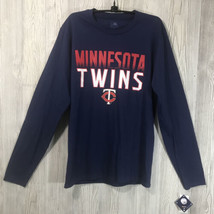 Genuine Merch Minnesota Twins Mens Multicolored Longsleeve Tee Size S ML... - $11.88