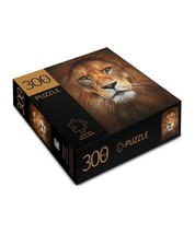 Lion Face Jigsaw Puzzle 300 Piece Durable Fit Pieces 11" x 16" Leisure Family image 2