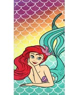 Little Mermaid beach towel Measures 29 x 59 inches - $19.95