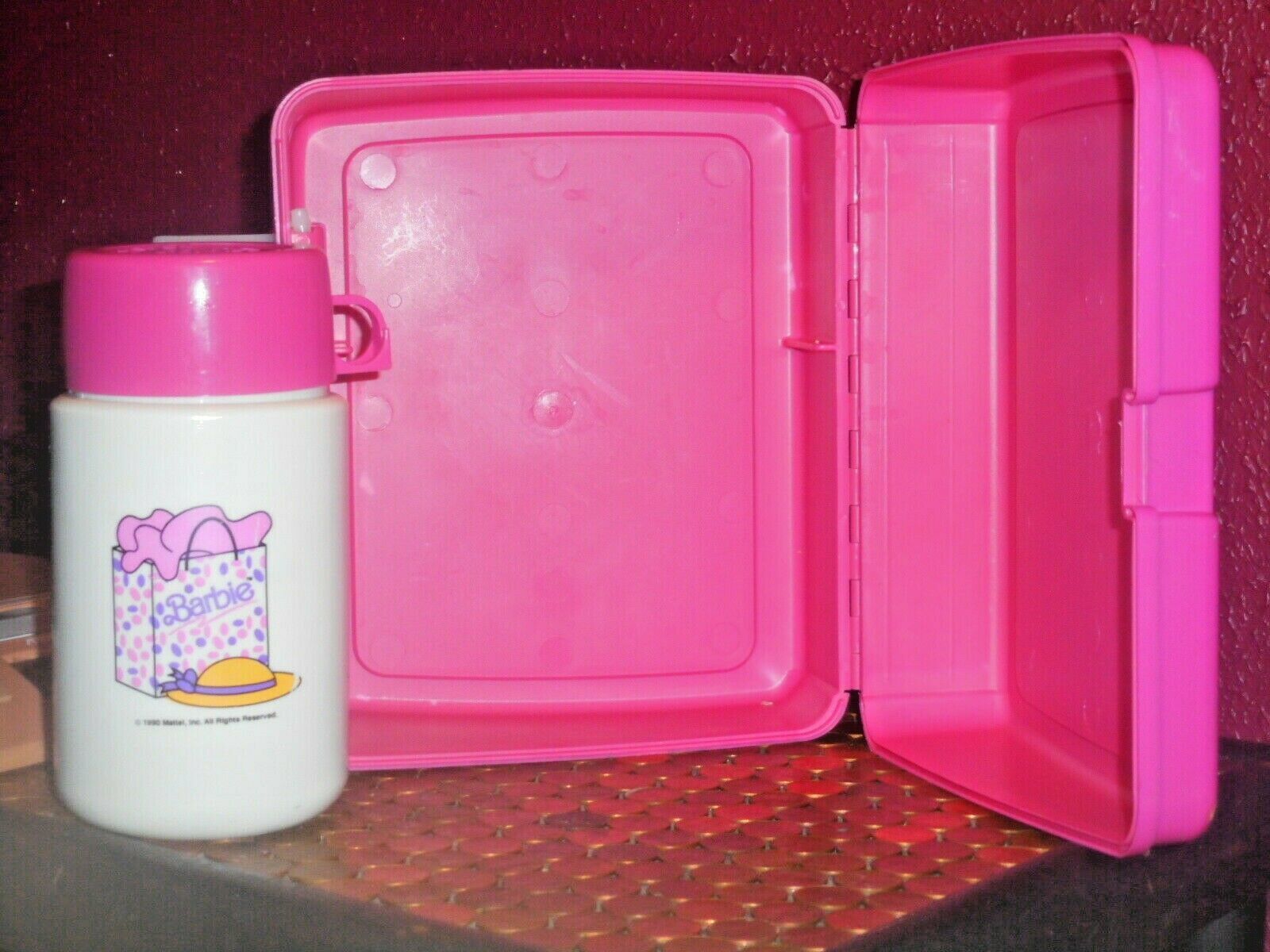Vintage Barbie Thermos Barbie Thermos With Hearts Mattel