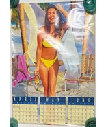 Poster: Tequiza, bikini babe, 27&quot; x 19&quot;, 2000 - $19.99