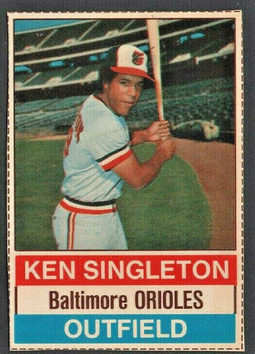 KEN SINGLETON BALTIMORE ORIOLES 1983 WS CHAMPS PSA