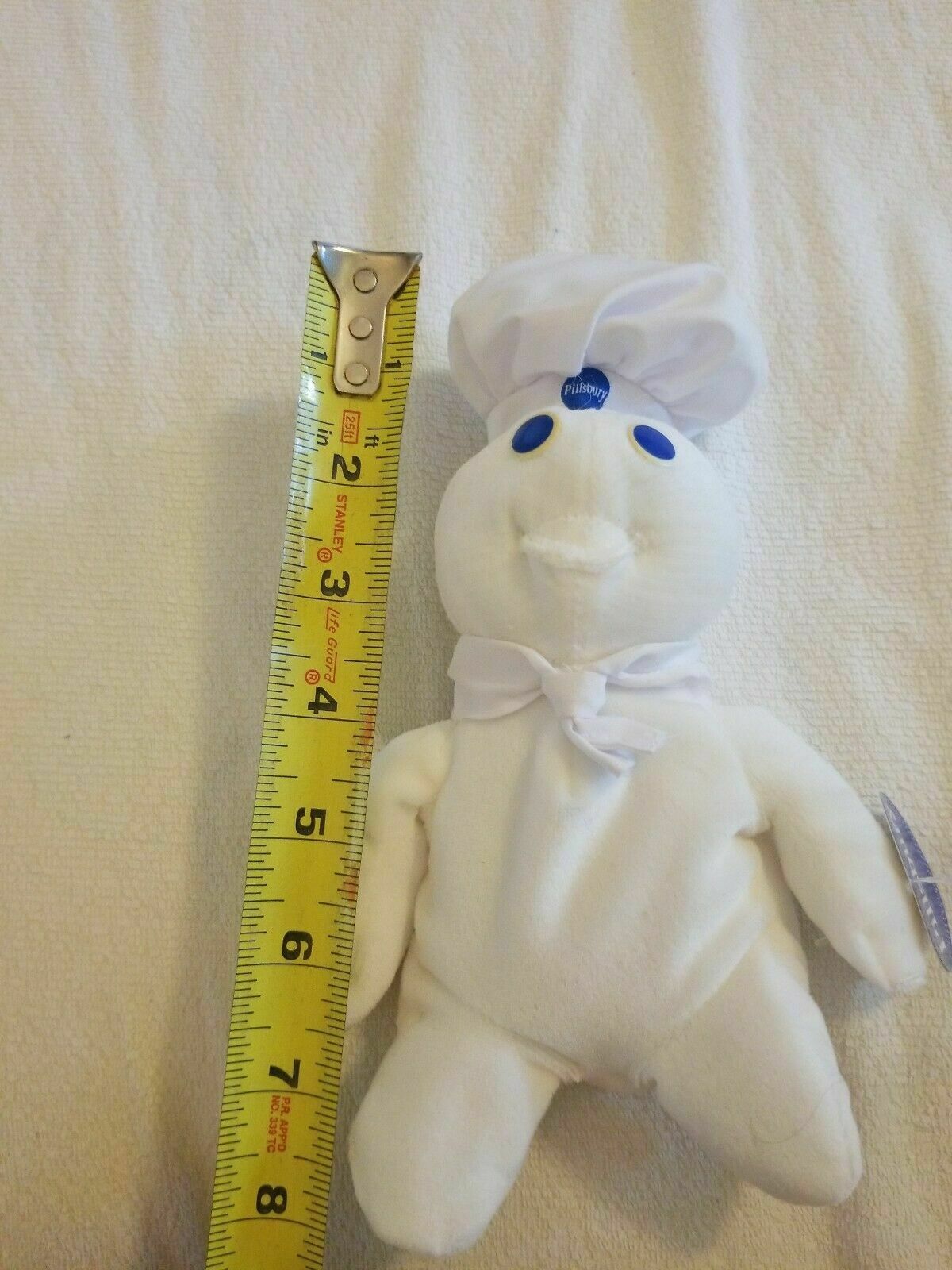 Pillsbury Doughboy 8" Beanie Plush Bean Bag Doll by Dakin Food