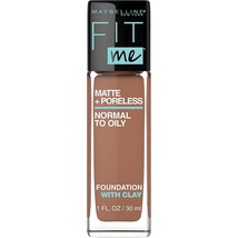 Maybelline Fit Me Matte + Poreless Foundation Normal To Oily 358 Latte - $5.00