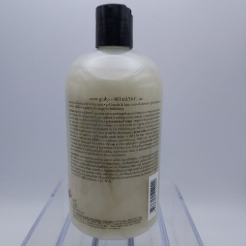 PHILOSOPHY Snow Globe Shampoo Shower Gel Bubble Bath 16oz Sealed Body