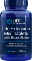 MAKE OFFER 2 Pack Life Extension Mix Tablets Extra Niacin 240 tab 60 Day... - $111.00