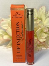 Too Faced Lip Injection Plumper EXTREME - Tangerine Dream - Full Size NIB Free - $15.79