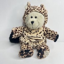 Starbucks 40th Ed Leopard Cheetah Plush Bearista Bear 2005 Stuffed Animal 10" - $11.34