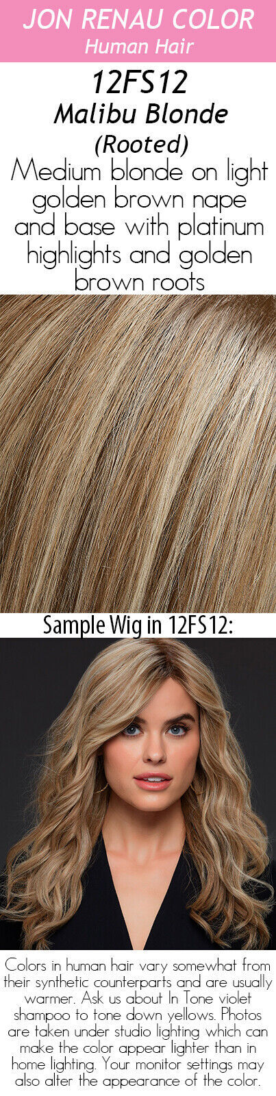 EASIPART T by JON RENAU, REMY Human Hair Topper,  12" or 18" ANY COLOR! NEW - $1,740.80 - $2,461.60
