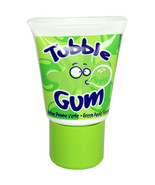 Lutti Tubble Color: APPLE gum in a tube -35g-Made in France FREE SHIPPING - $7.91