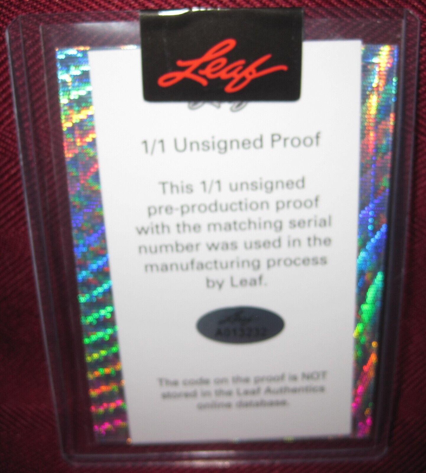 2022 LEAF METAL DRAFT STATE PRIDE JAHMYR GIBBS BLUE WAVE UNSIGNED PROOF