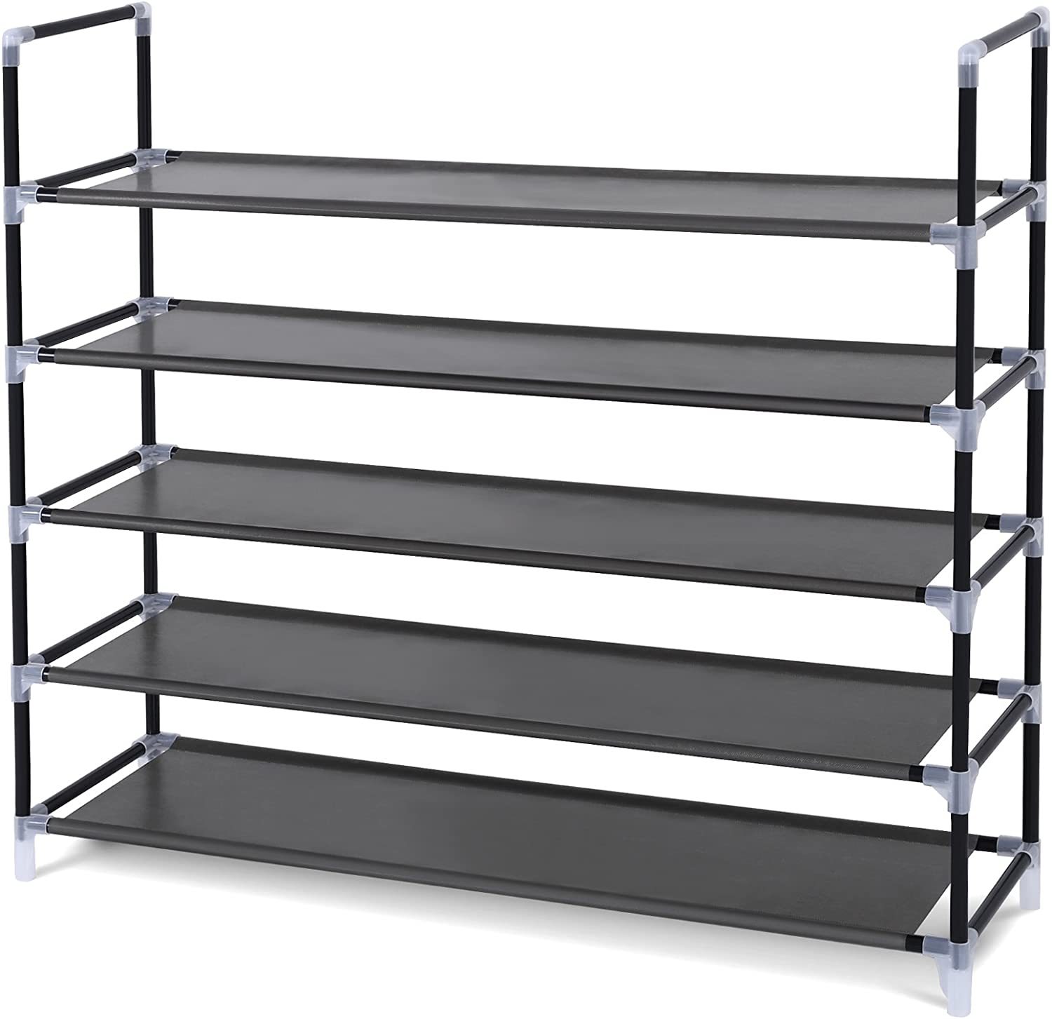 9 Tiers Metal Shoe Rack Organizer, 50-55 Pairs Large Tall Shoe Storage,Shoe  Holder,Shoe Stand,Vertical Free Standing Shoe Shelf,Heavy Duty Boot Rack  for Entryway, Closet, Garage, Bedroom