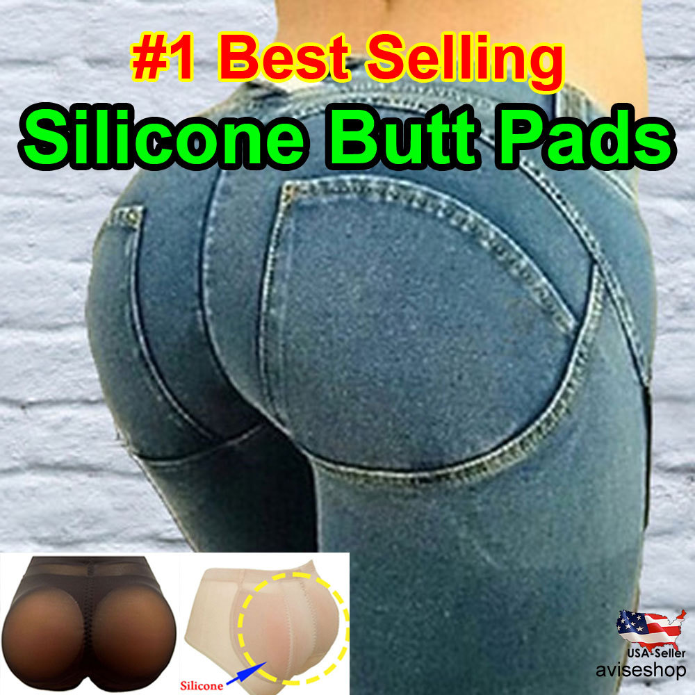 Butt Pads Fake Butt Silicone Buttocks Shaper Panty with Smooth Control  Instant Lift and Shape S Nude