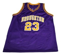 Pete Maravich #23 Broughton High School New Basketball Jersey Purple Any Size image 1