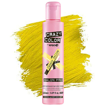 Crazy Color Semi Permanent Conditioning Hair Dye - Canary Yellow, 5.1 oz