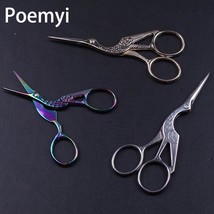 Unique Bargains Pink Plastic Grip Stainless Steel Curved Embroidery  Scissors 4.7