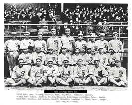 Chicago White Sox 1919, 8x10 Color Team Photo